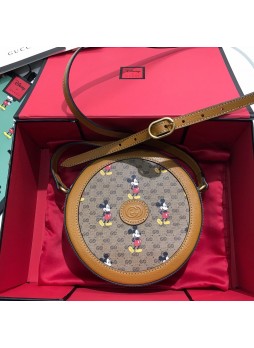 DISNEY+GUCCI  Small Round Shoulder  Bag